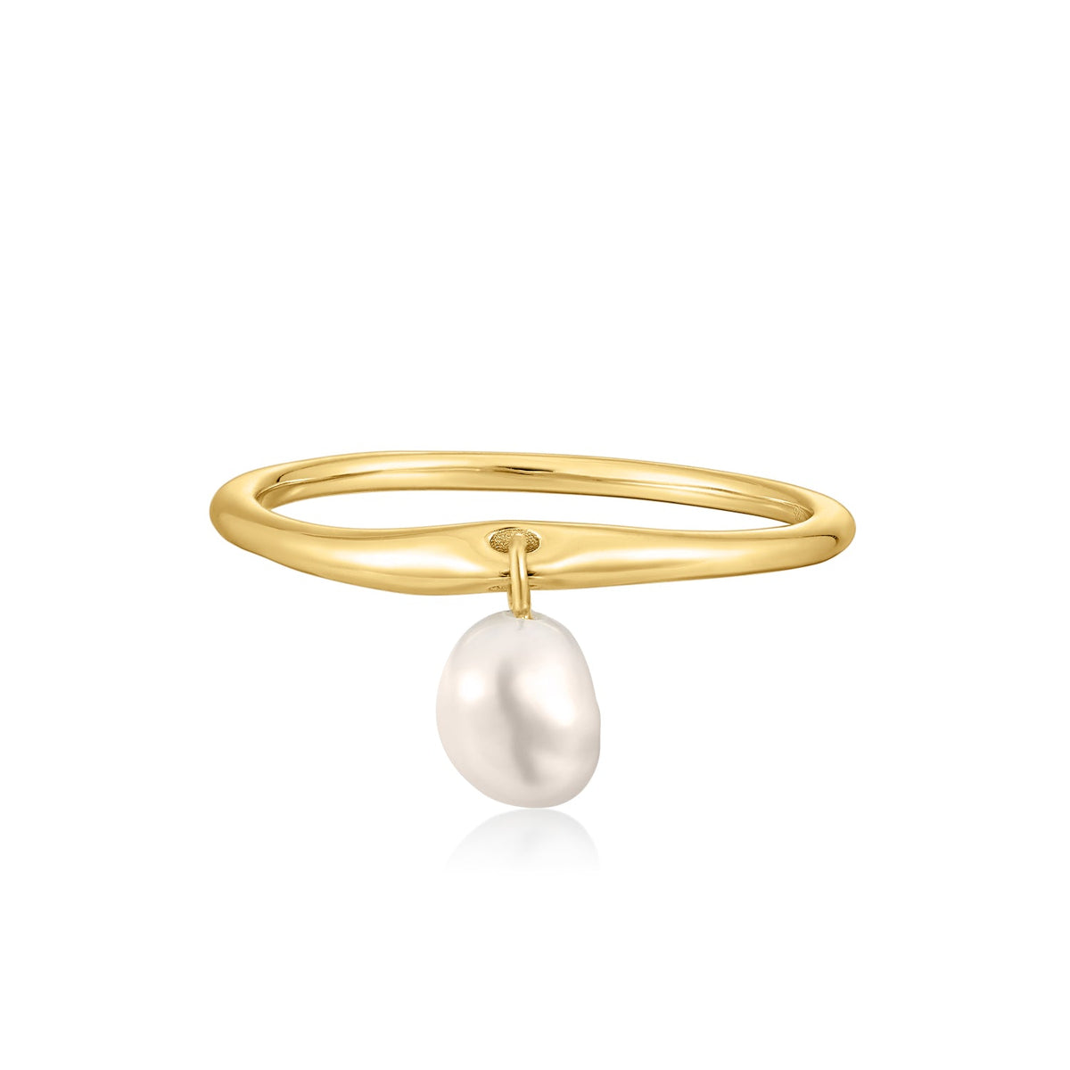 Cybele | Jambul Ring | Pearl | 14K Gold Plated 925 Silver