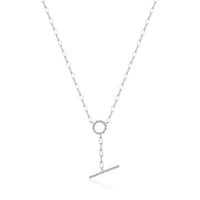 Poena | Banf Necklace | White Rhodium Plated 925 Silver