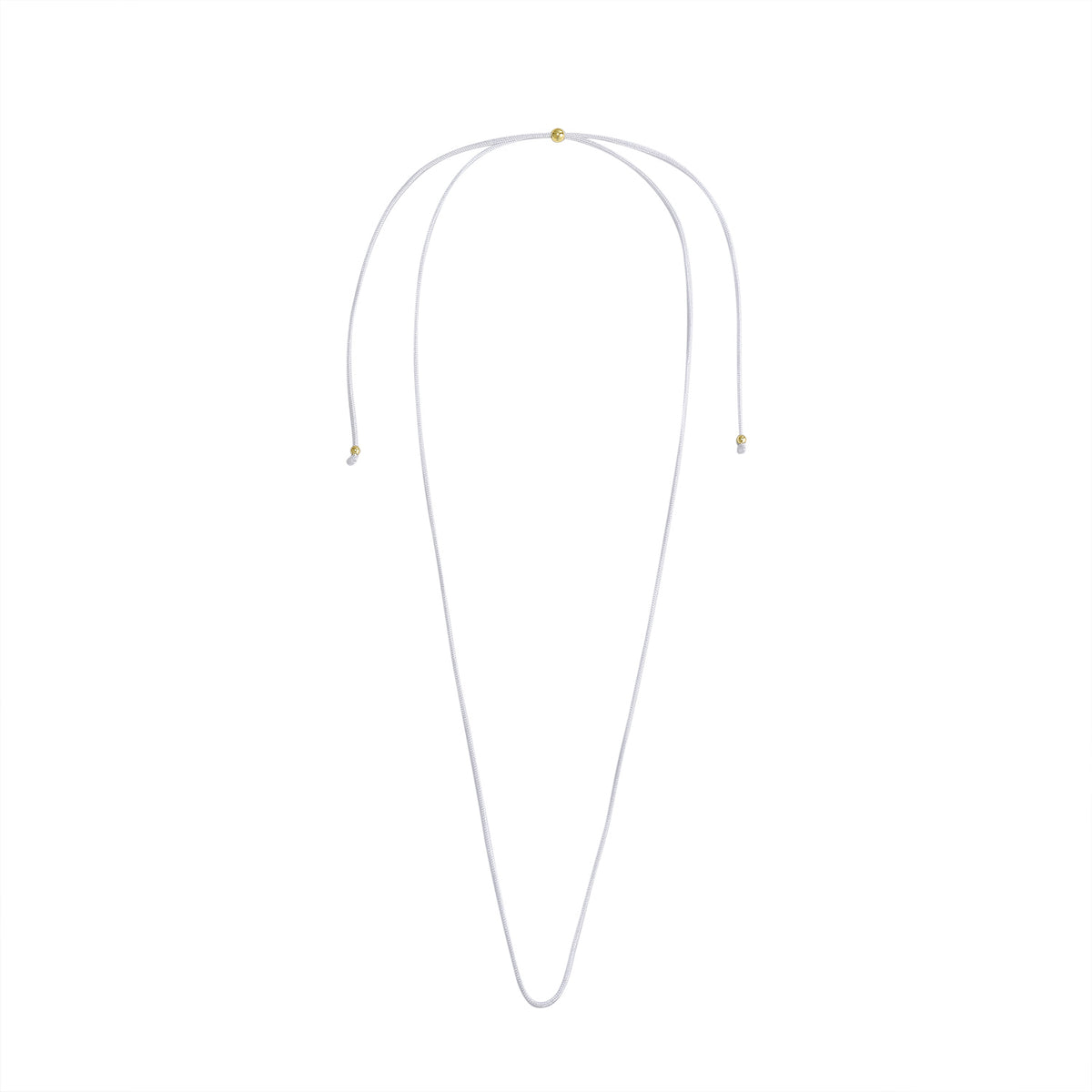 Heroes 1821 | White Cord | 14K Gold Plated 925 Silver